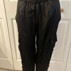 BCBGMaxAzria Black Capri/Ankle pants, Women, Smart casual, Small, Y2K, quiet lux